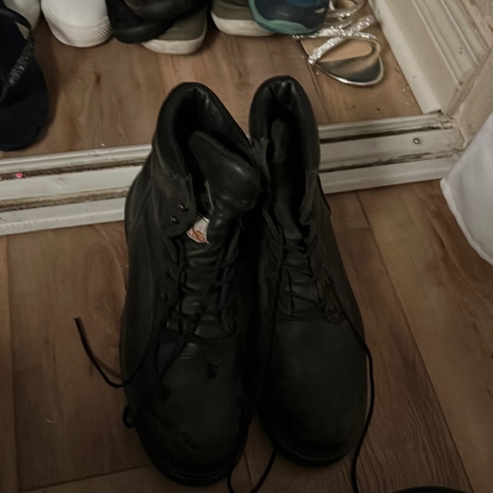Red wings boots custom electric proof